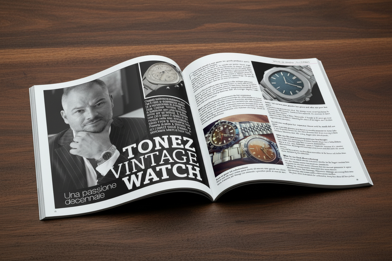 Tonez Vintage Watch — the workshop